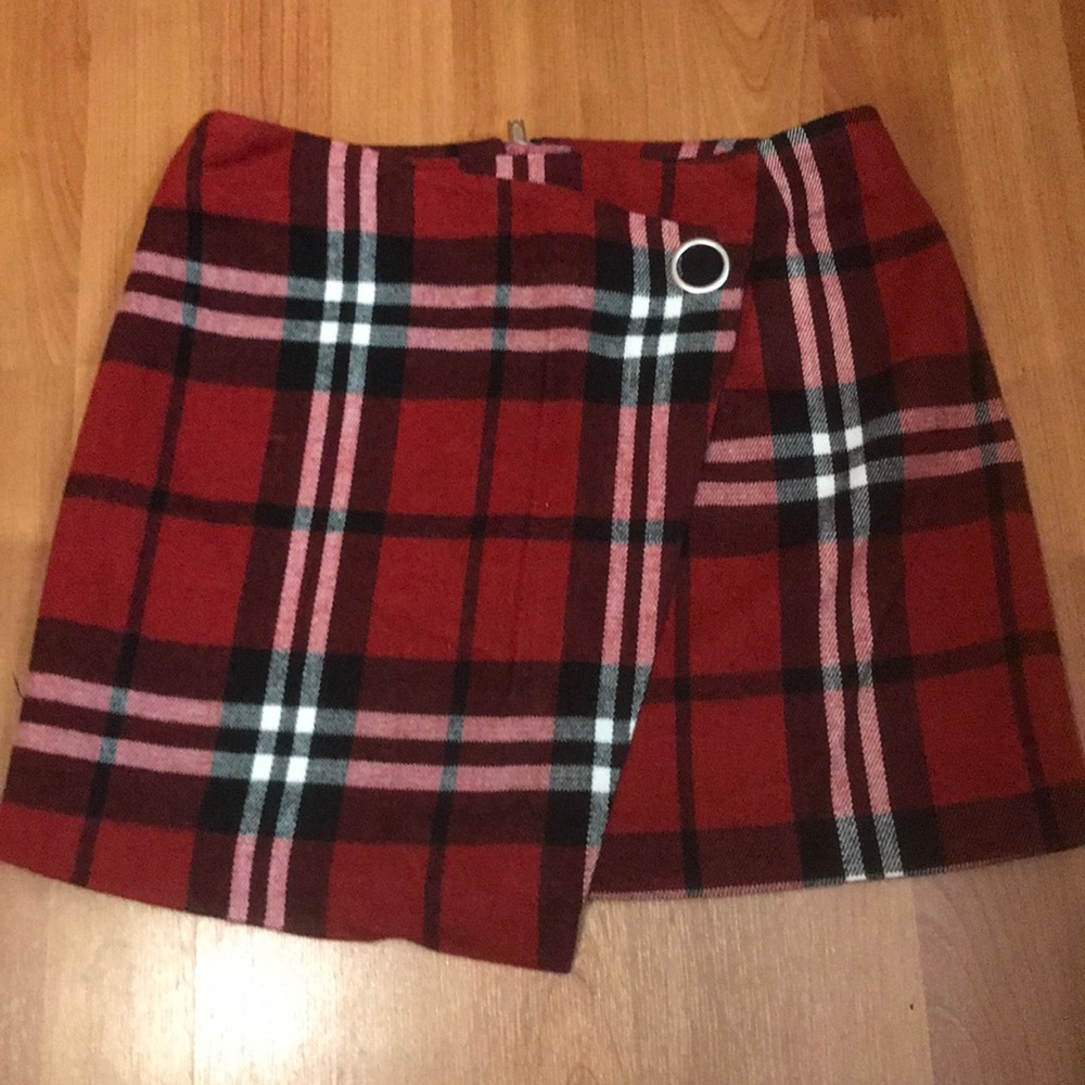 Plaid skirt